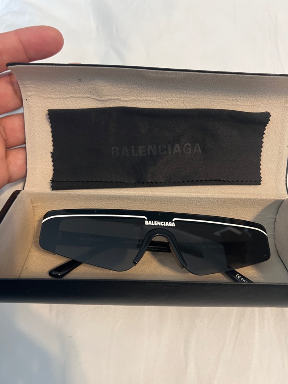 Balenciaga Black leather Belt Bag !!